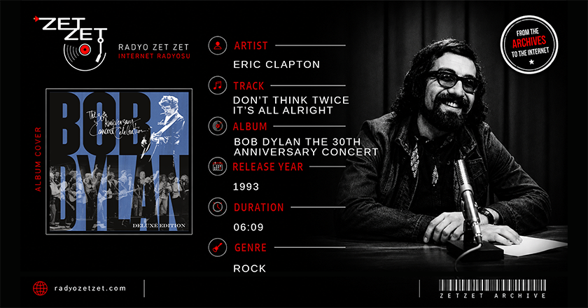 Eric Clapton Don't Think Twice, It's All Alright