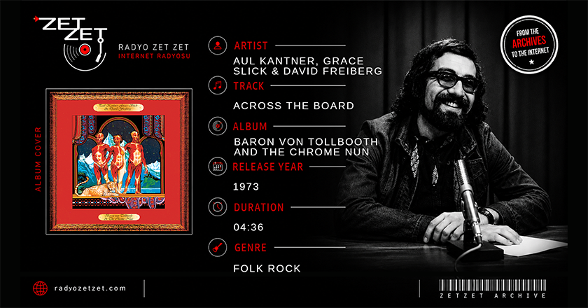 Paul Kantner, Grace Slick & David Freiberg Across the Board