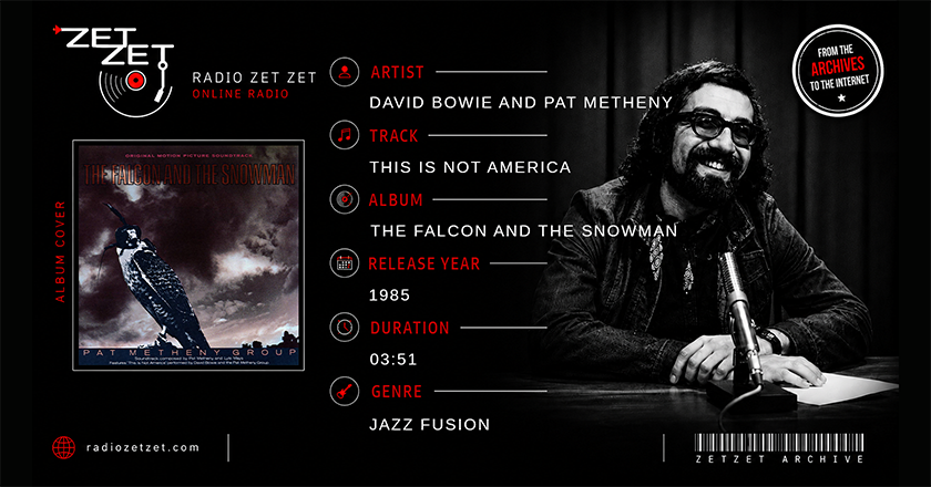 David Bowie and Pat Metheny This Is Not America