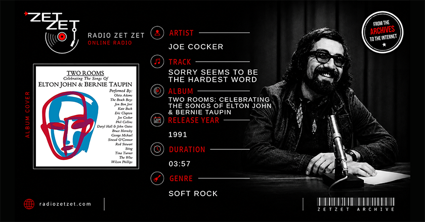 Joe Cocker Sorry Seems to Be the Hardest Word